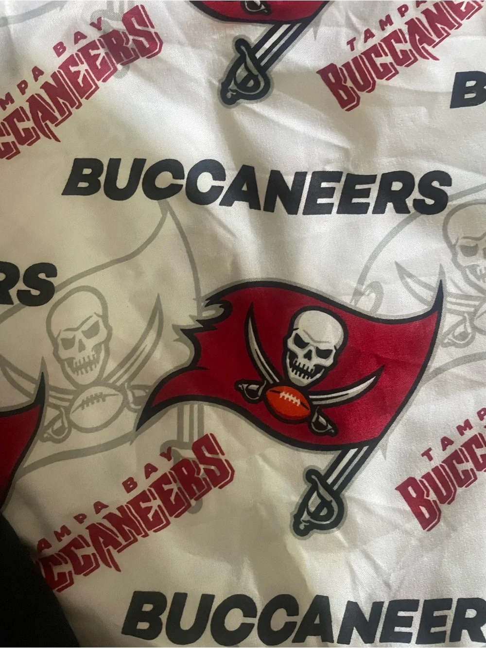 Tampa Bay Buccaneers NFL Printed Bedding Set - Red, Black, White